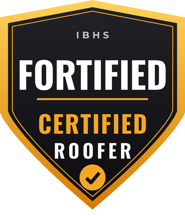IBHS FORTIFIED Certified Roofer badge